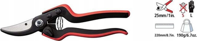 Ножици за кастрење Felco 160L Essentiel, за голема рака, многу лесни