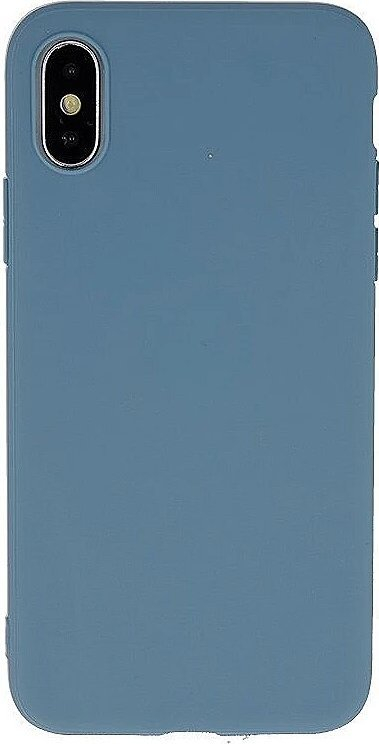 Kapak telefoni Mocco Ultra Slim Soft Matte për iPhone 11 Pro, silikon 0.3mm, blu e çelët