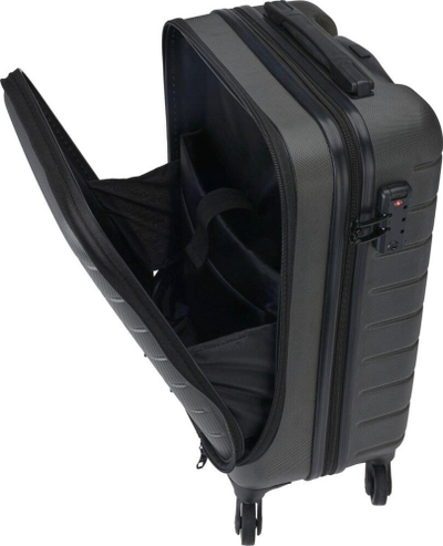 Valixhe udhëtimi XQMAX Suitcase Travel 20", 4 rrota, gri e errët