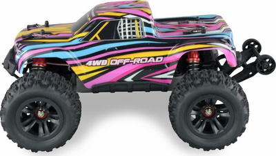Makine garash me telekomande Amewi HyperGo Monster Truck, shkalla 1:16, bateri Li-Po 1050mAh, shume ngjyra