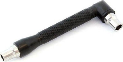 Kaçavidë këndore universale, për bit 1/4", 90°, e zezë