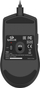 Maus gaming Redragon M724, 12400 DPI, 42g super i lehtë, me kabllo, i zi