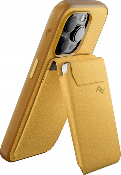 Portofol telefoni Peak Design Wallet Stand, MagSafe, për 7 kartela, ngjyrë ari Sun