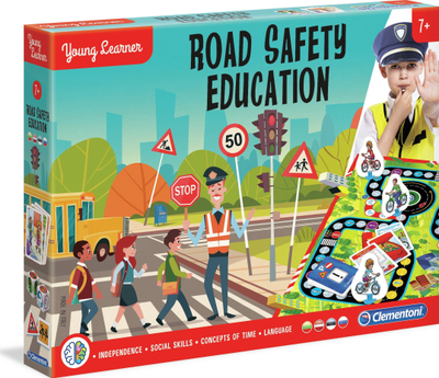 Loja edukative Clementoni Road Education Baltic, siguria në trafik, shumëngjyrëshe