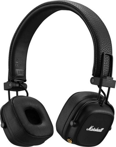 Слушалки Marshall Major IV, црна боја