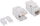 Lidhës LogiLink RJ45, cat 6a, UTP, i bardhë