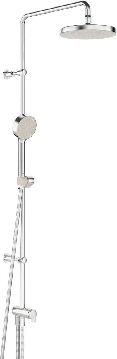 Set dushi Oras Apollo, dush tavan dhe dore, bronx krom, argjendtë