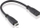 Kabllo zgjatëse USB Roline, USB C mashkull në USB C femër, USB 3.1, 15 cm, e zezë