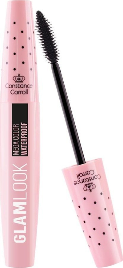 Maskarë Constance Carroll Glam Look Mega Color, 10 ml, e zezë, që nuk e merr uji