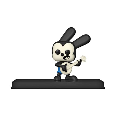 Figurë koleksioni Funko Pop Disney 100 Oswald, 10.5 cm, me kuti xhami, bardh e zi