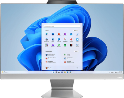 Kompjuter All in One Asus ExpertCenter F3402WFAK, 23.8", Ryzen 5, 16GB RAM, 512GB SSD, i bardhë