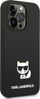 Mbulesë telefoni Karl Lagerfeld Silicone Choupette Body, për iPhone 14 Pro 6.1", hardcase, e zezë