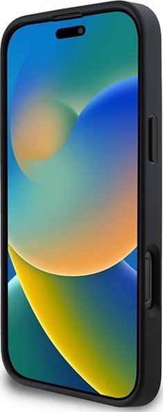 Mbulesë telefoni DKNY DKHCP16LPQDSLK, për iPhone 16 Pro 6.3", hardcase, e zezë