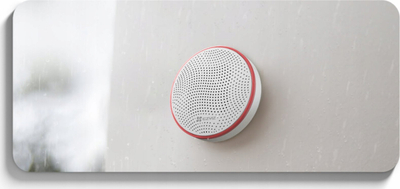 Sirenë e jashtme wireless Ezviz T9c për sistemin A3, 90 105 dB, e bardhë