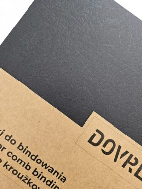 Karton kopertinë Argo Delta, A4, 250 g/m², i zi