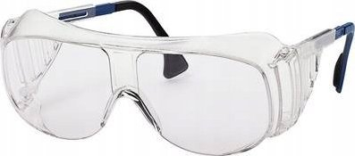 Syze mbrojtëse Uvex 9161.005 Overspecs, lente panoramike, xham transparent