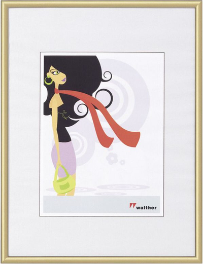 Рамка за слика Walther New Lifestyle, 21x29.7 cm, златна боја