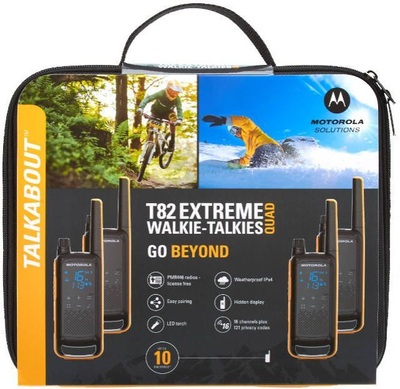 Воки-токи Motorola TLKR T82 Extreme Quad