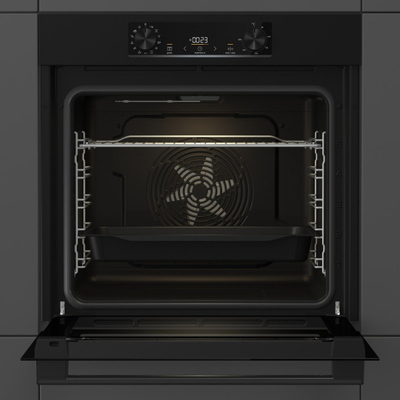 Furrë e integrume Gorenje G400 Multisystem, 60 x 60 cm, pastrim pirolitik, e zezë