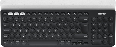 Tastierë Logitech K780 Multi Device Wireless, me Bluetooth, me numpad, e bardhë