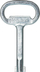 Çelës teknik Legrand Double-bit DOUBLE BAR 036542, metalik
