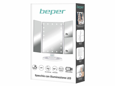 Pasqyrë kozmetike Beper P302VIS050 LED
