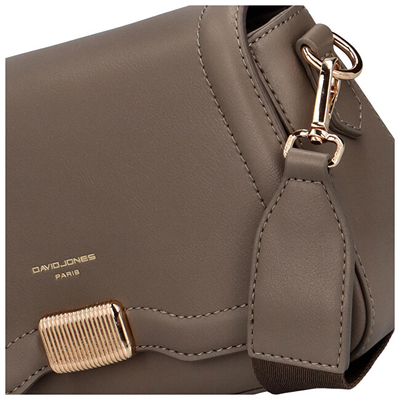 Çantë David Jones për gra tip crossbody në ngjyrë gri