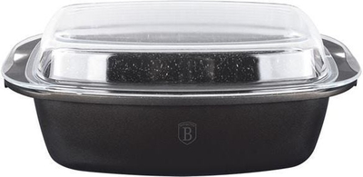 Тава за печење Berlinger Haus BH 1461, 3.8L, 33.5x25x9.8 cm, сива