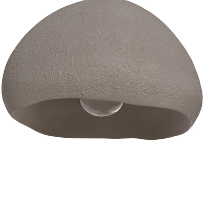 Llambë varëse tavanore JAYLEN HM4703.03S, fiber cement, sokël E27, gri