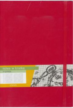 Bllok shënimesh Antra Notes B5 Grid Impression, format B5, faqe me katrorë, kafe