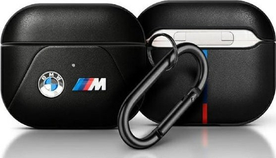 Mbulesë BMW Curved Line për AirPods Pro 2, silikoni, e zezë