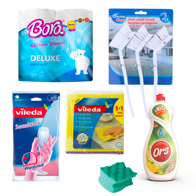 Set për pastrim të kuzhinës