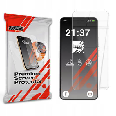 Mbrojtës ekrani Grizz HybridGlass për Realme Neo7x, xham hibrid 9H, transparent