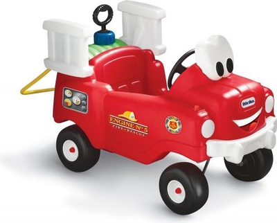 Makinë për fëmijë Little Tikes Cozy Coupe Fire Department (616129E13), e kuqe
