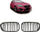 Grillë përpara BMW Seria 1 F20 F21 Facelift Dual Line, set 2 copë, e zezë mat