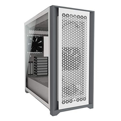 Kuti kompjuteri Corsair 5000D Airflow, MIDI Tower ATX, xham i temperuar, e bardhë