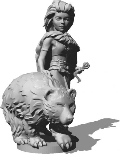 Figurina loje Albi Karak Regent, set 8 copë, plastike, shumëngjyrëshe