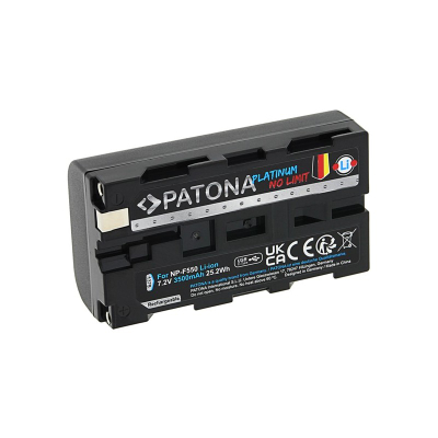 Bateri PATONA Platinum me hyrje USB-C për Sony NP-F550