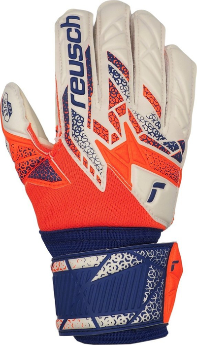 Doreza portjeri Reusch Attrakt Silver Jr 5572214 2500, për kalamaj, të bardha