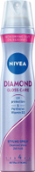 Sprej stilues për flokë Nivea Diamond Gloss, fiksim i gjatë, 250ml