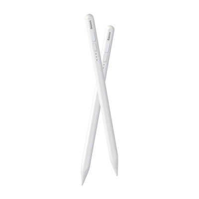 Laps dixhital Baseus Stylus Active, për iPad, tregues baterie, i bardhë