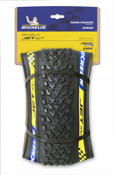 Gomë biçiklete Michelin XC2 Racing Line, 29", Tubeless, e zezë