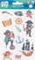 Налепници тетоважи за деца Sticker Boo Pirate, сет 12 парчиња, во повеќе бои