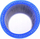 Zorrë silikoni TurboWorks Blue 30mm, e përforcuar, blu