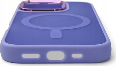 Футрола MagSafe Fashion Case за Apple iPhone 16 Pro, TPU, мат виолетова