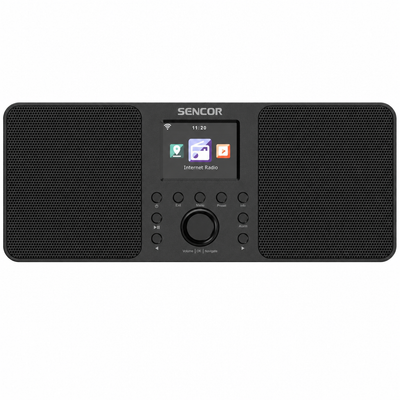 Radio interneti Sencor SIR 6100WDB, WiFi, ekran me ngjyra, i zi