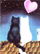 Set mozaik me diamant Norimpex Cats in Love, 30 x 40 cm, shumëngjyrësh
