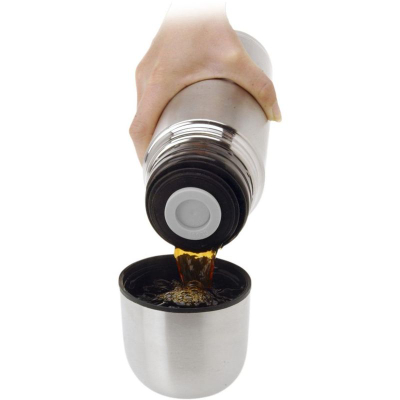 Termus Excellent Houseware, çelik inox, 1L, argjendtë