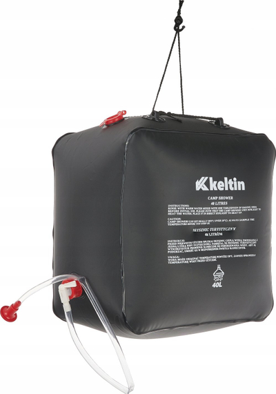 Dush kampingu solar Tourist 20L, PVC, i zi