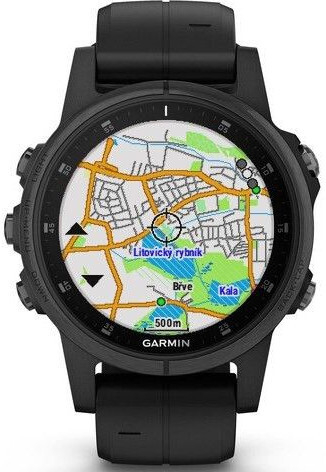 Orë e mençur Garmin Fenix 5 Plus, e zezë hGR103